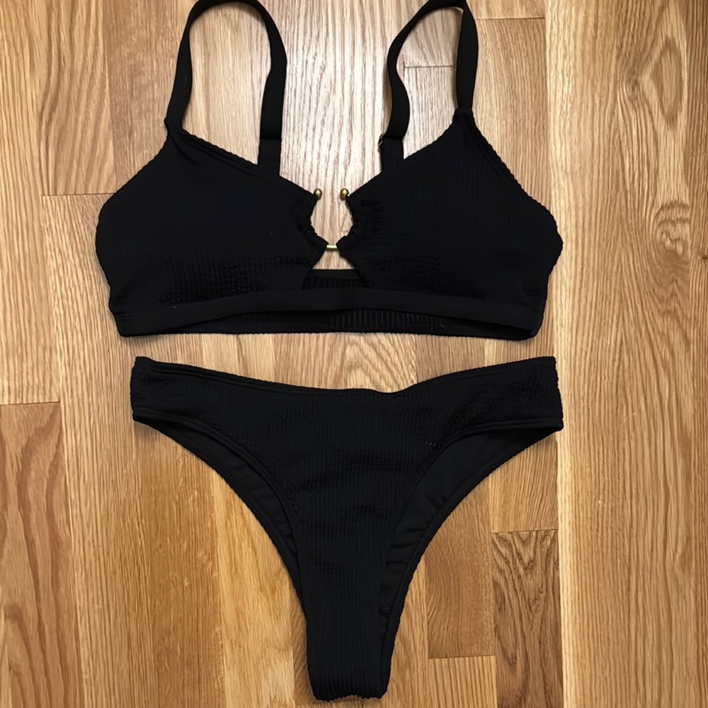 Shein Black Bikini Set